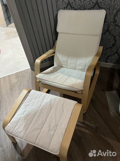 Кресло качалка поэнг IKEA
