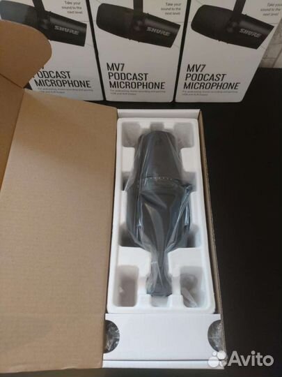 Гибридный USB/XLR микрофон Shure MV7