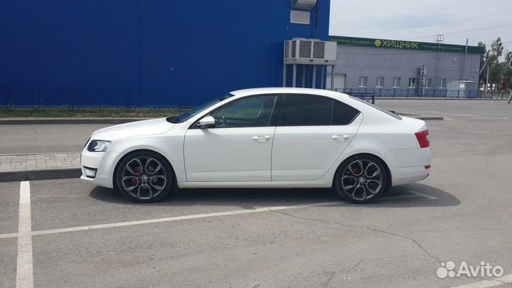 Skoda Octavia A7 балка пружины eibach про кит