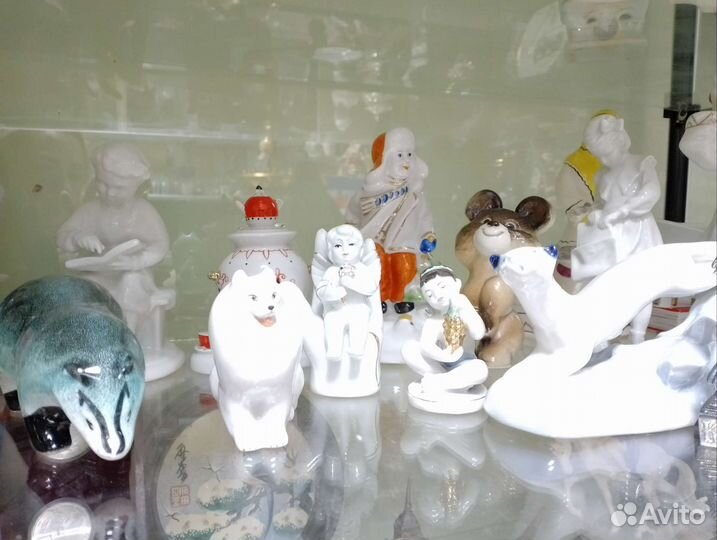 Фарфоровые статуэтки лфз