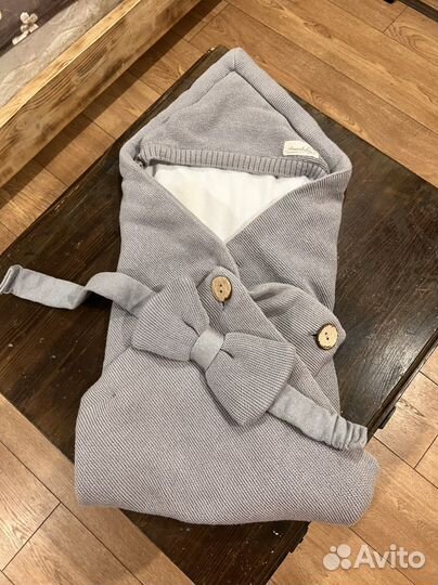 Конверт одеяло на выписку летний