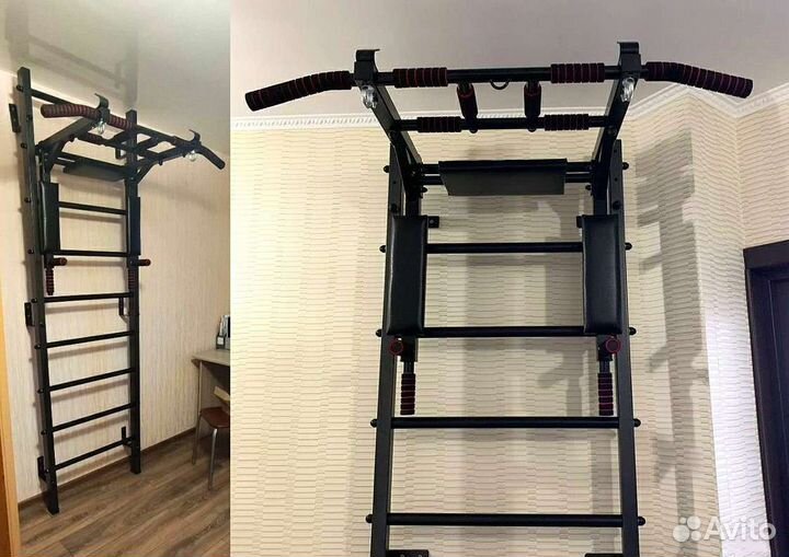 Шведская стенка + турник 3в1 (новая)