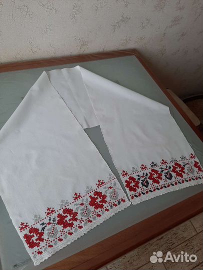 Полотенце рушник старинный с вышивкой