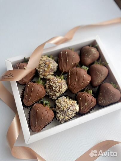 Клубника в бельгийском шоколаде