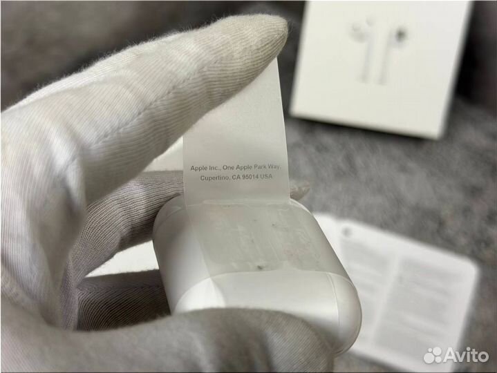 Беспроводные наушники люкс качества airpods 2