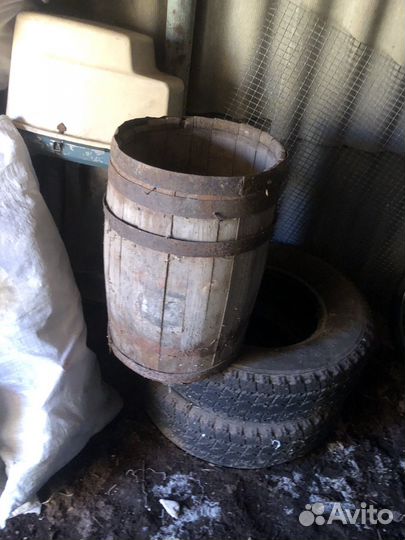 Бочка деревянная СССР