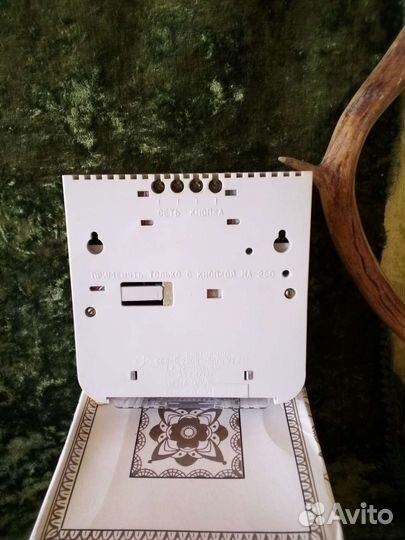 Электрический звонок светильник СССР