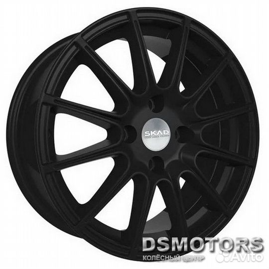 Диски леман 7.0/16 4x100 ET38 d67.1 чёрный бархат