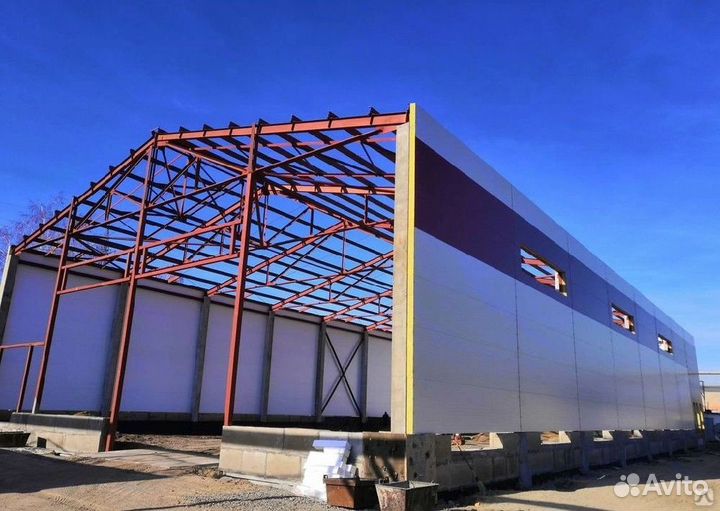 Быстровозводимый ангар