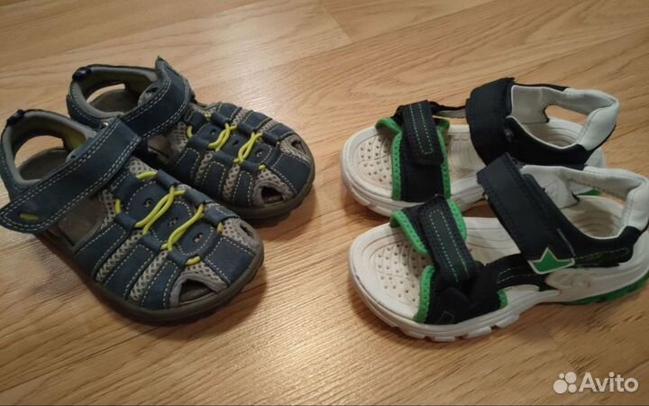 Сандалии лето мальчику 27-28