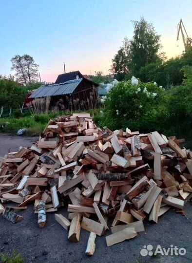 Дрова колотые Осина
