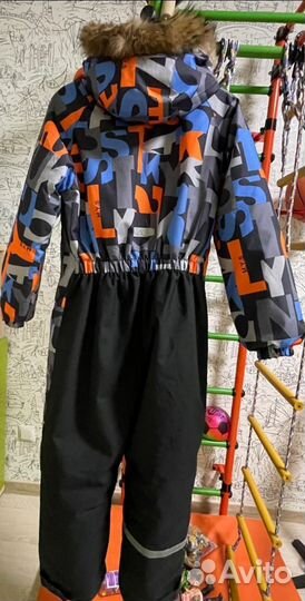 Зимний комбинезон для мальчика 146