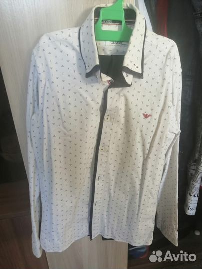 Школьные рубашки Армани