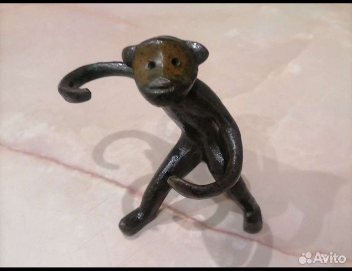 Обезьянка бронзовая СССР