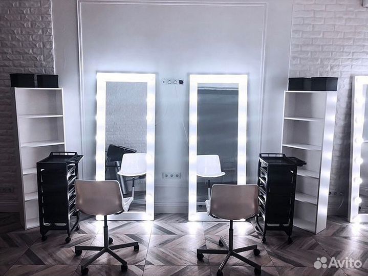 Зеркало гримерное ростовое