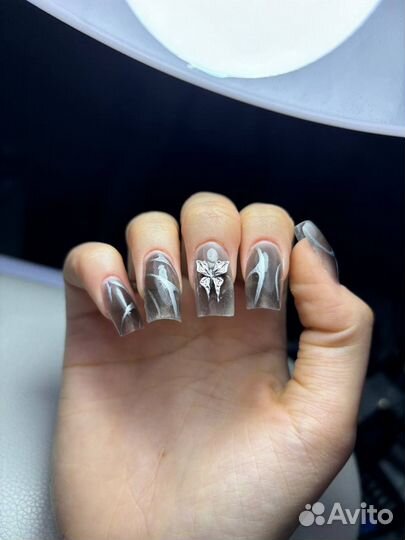 Наращивание ногтей модель