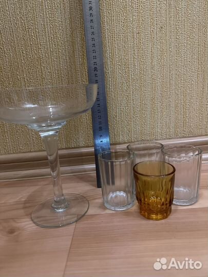 Креманка /ваза, сиаканчики / рюмки