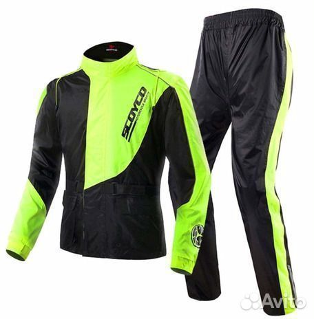 Scoyco Дождевик для мотоцикла на мото мотодождевик