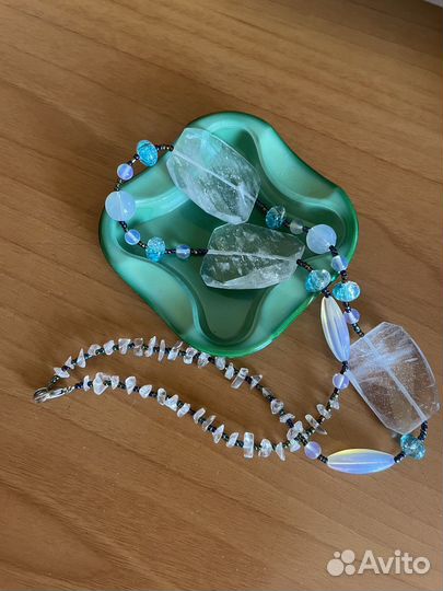 Малахитовое стекло СССР редкое не прозрачное