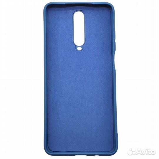 Чехол Xiaomi RedmiK30 накладка/силикон темно-синий