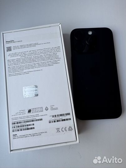 iPhone 15 Pro, 128 ГБ