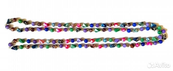 Бусы винтажные