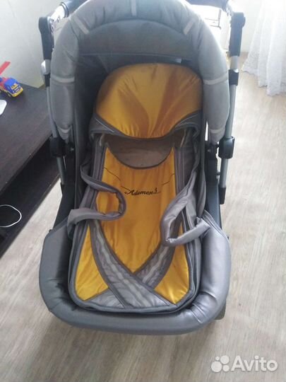 Коляска 3 в 1 adamex neon бу