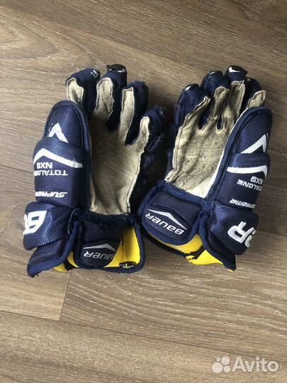 Краги хоккейные bauer 12 размер