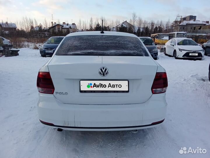 Volkswagen Polo 1.6 AT, 2019, 59 000 км