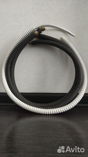 Трасса для кондиционера,медная труба,дренаж,провод