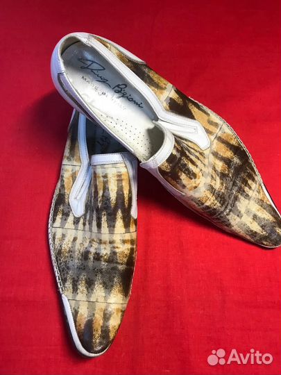 Туфли мужские лоферы 42 кожаные