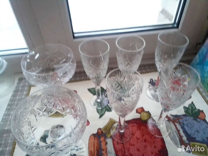 Хрусталь СССР в ассортименте