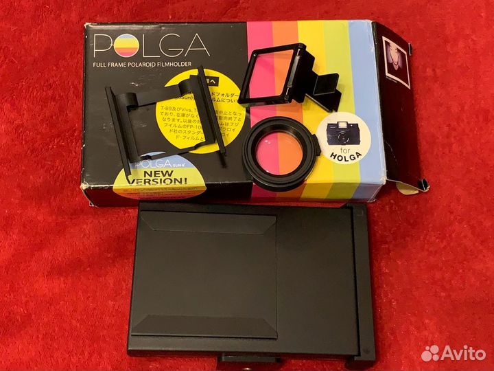 Holga 120 фильтры и адаптер для мгновенных фото