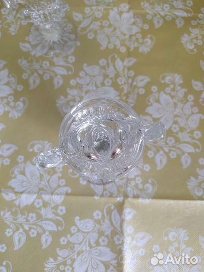 Хрустальные подсвечники сова