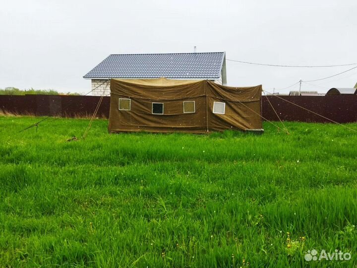 Палатка армейская каркасная