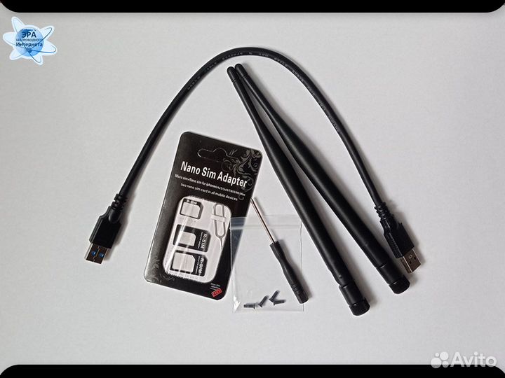 4G модем Fibocom l860 cat.16 + корпус USB 3.0/SMA