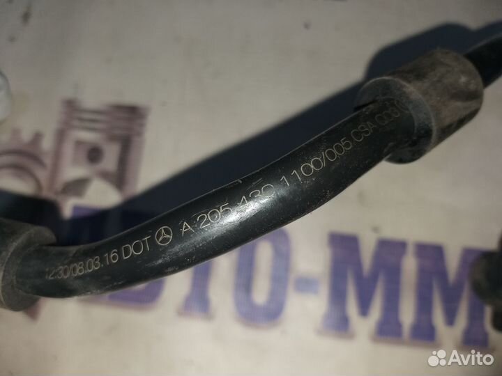 Вакуумный трубопровод Мерседес глц W253 ом651