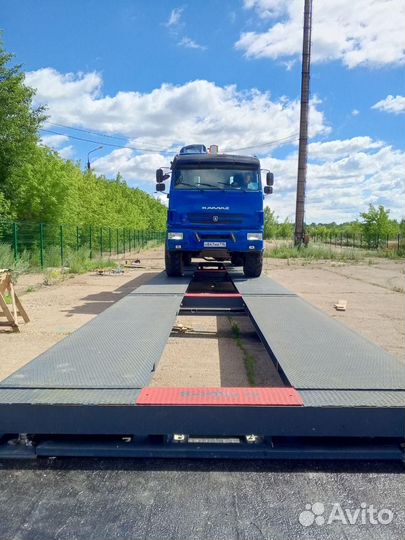 Весы автомобильные 30 тонн, колейные