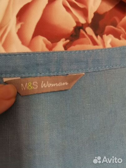 Блузка лен M&S 50 р