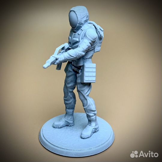 3D фигурка элит боец в костюме seva stalker