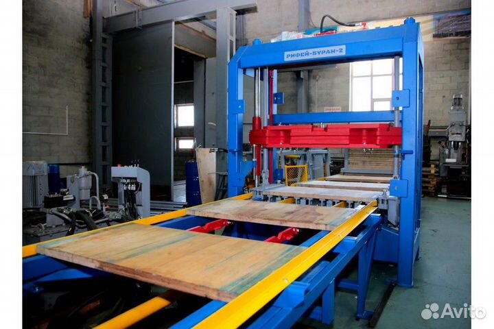 Вибропресс Рифей-Полюс-2А-П бесстеллажная схема