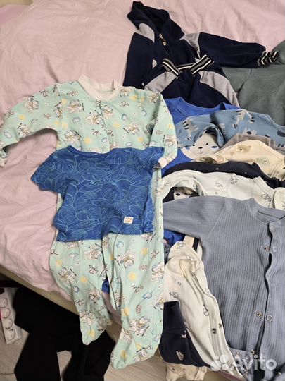 Пакет вещей на мальчика 74-92