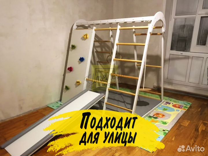 Деревянный детский комплекс