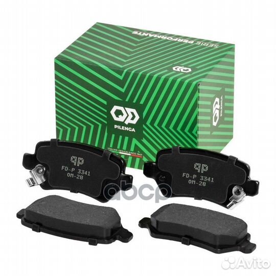 Колодки тормозные дисковые FD-P3341 pilenga