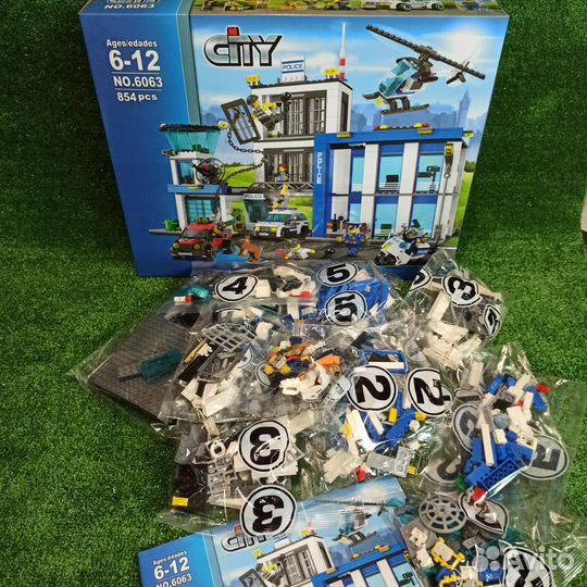 Конструктор полицейский участок city