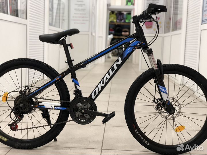 Горный велосипед скоростной Dkaln Черный 24 в Воро