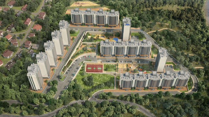 2-к. квартира, 61,7 м², 4/10 эт.