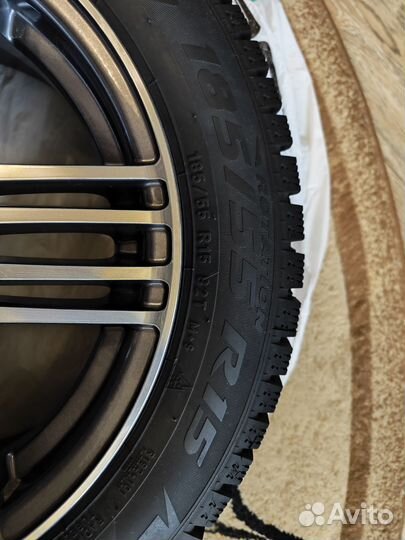 R15 Pirelli Winter Ice Zero 185/55, PCD 4x98 DIA 58.6