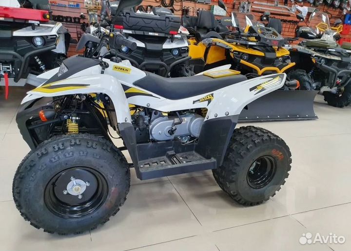 Квадроцикл Stels ATV 110A Hugo белый