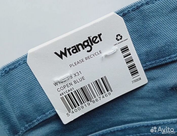 Джинсы муж летние Wrangler W30,W33,W34 original